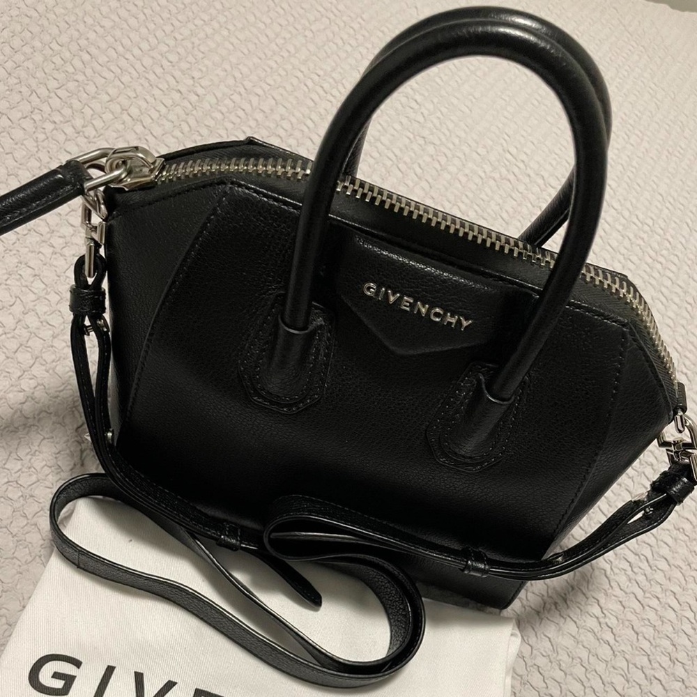 Givenchy Black Leather Handbag